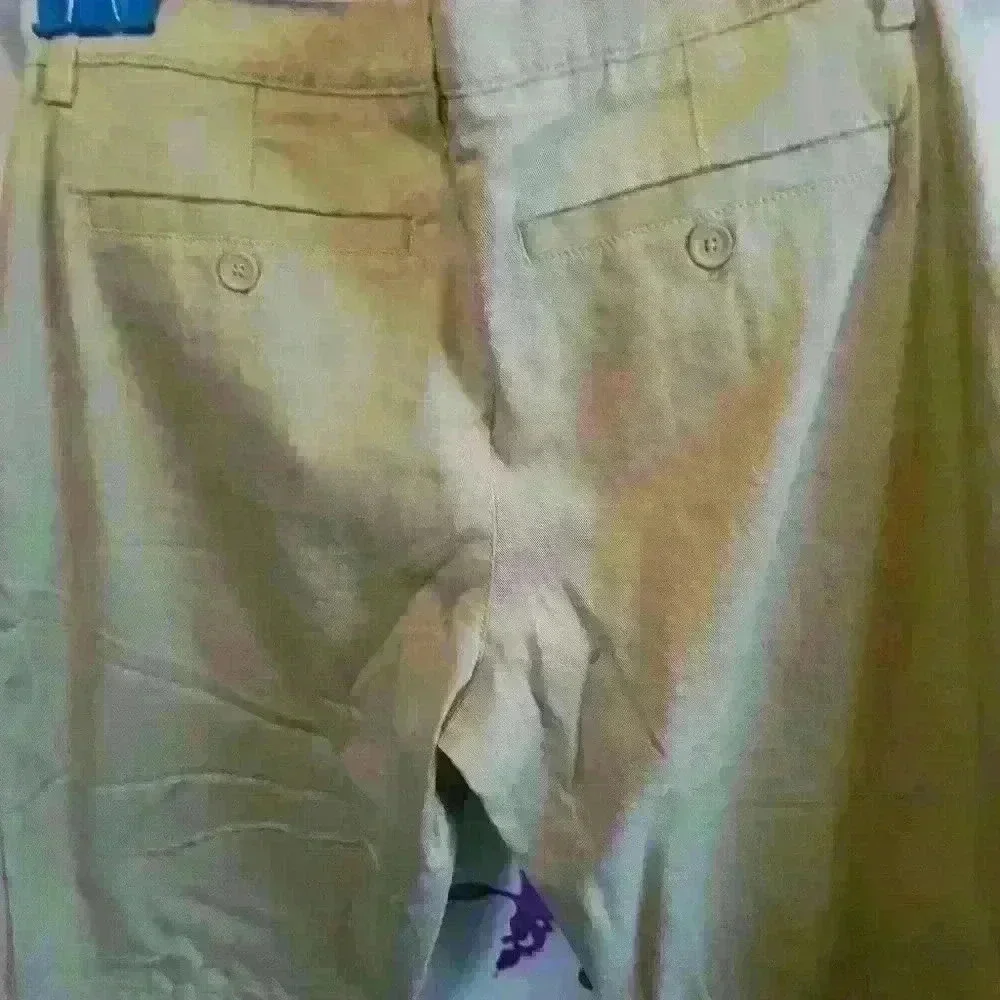 Gap kids size 18 regular khaki pants with pink waistband new w tags size 18